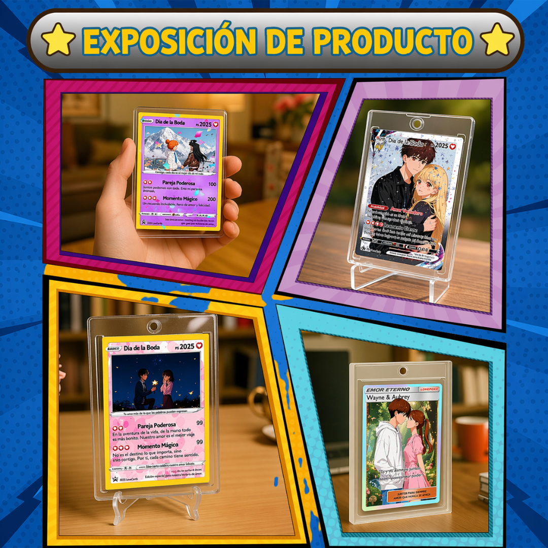 Carta Personalizada Estilo Anime con Foto