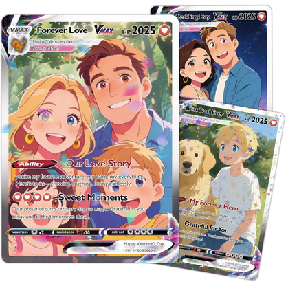 Carta Personalizada Estilo Anime con Foto